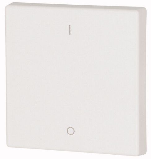 Clapa interruptor wireless 1-gang, alb lucios, 1/0 - SKU:  172994