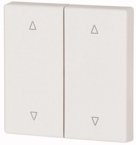 Clapa comutator fara fir, 2-way, alb lucios - SKU:  173004