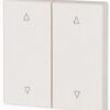 Clapa wireless 2-way, lucioasa, alb trafic, pentru jaluzele venetiene - SKU:  179605