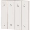 Clapa quadrupla wireless, lucioasa alb alpin, obturator - SKU: 184597