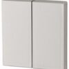 Clapa wireless 2-way, argintiu lucios, seria xComfort - SKU: 173001