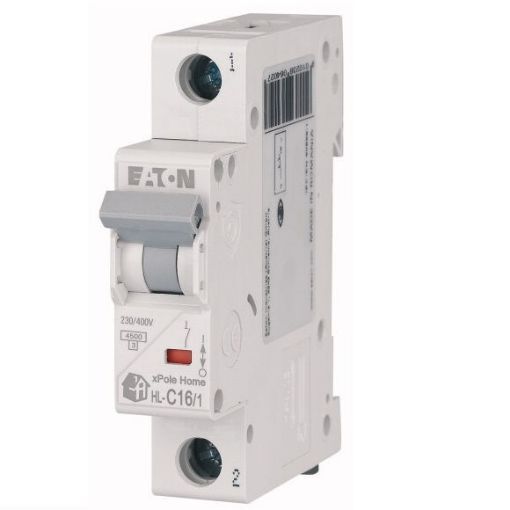 Intrerupator automat unipolar Eaton Moeller xpoliHL-C16/1, 16A, caracteristica C - SKU:  194731