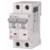 Intrerupator automat Eaton Moeller xpoliHome, 2P, 16A, caracteristica C, 4.5kA - SKU:  194771