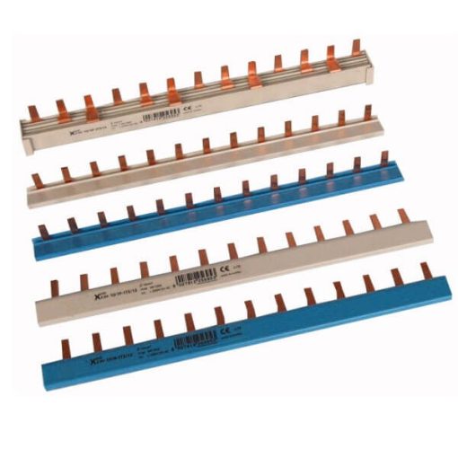 Bara de distributie bloc 1 faza, pentru PLN, Z-SI, albastru plat - SKU:  264917