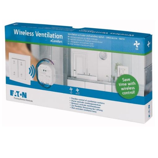 Pachet Ventilatie Wireless Pre-programat Eaton xComfort - SKU:  193731
