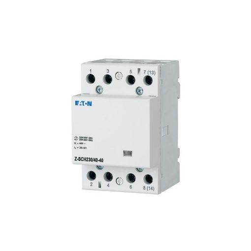 Contactor de instalatii 230VAC, 40A, 4N/O, 3HP - SKU:  248852