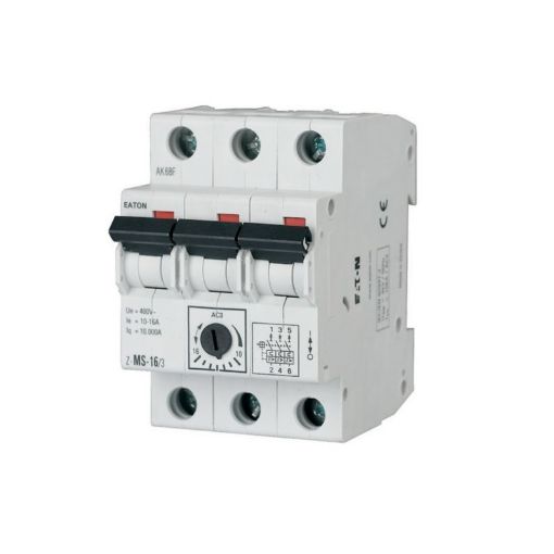 Intrerupator motor 3-poli 4kW 6,3-10A Z-MS-10/3 - SKU:  248411