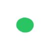 Lentila buton M22-XDL-G verde plat neinscriptionat - SKU:  216443