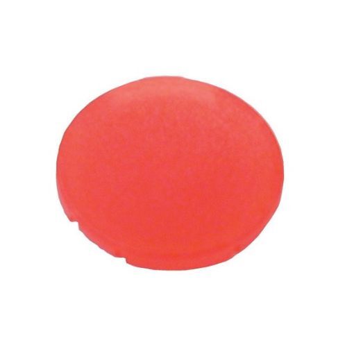 Lentila buton M22-XDL-R, plata rosie, neinscriptiata - SKU:  216442