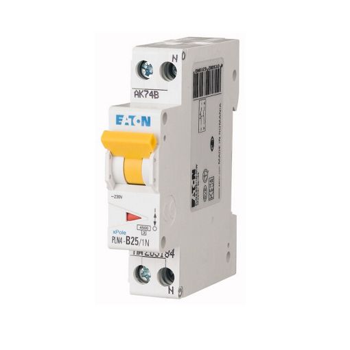 Siguranta automata bipolara C25 25A 1P+N 4.5kA - SKU:  263302