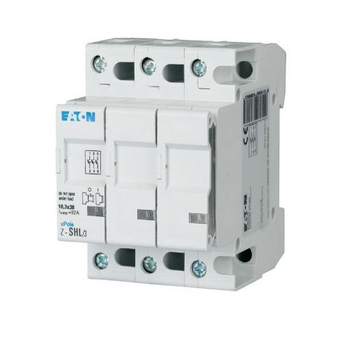 Separatoare cu sigurante, 3 poli, 10x38 mm, fara sigurante - SKU:  263886