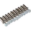 Element de scurtcircuitare 10 poli pentru cleme AVK 2,5 mm² – set 10 unitati - SKU:  IK600529