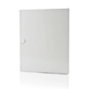 Usa capac metalic alb pentru tablou electric, 2 randuri - SKU: BK003102
