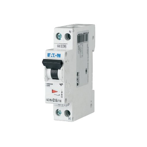 Intrerupator automat FAZ-PN, 1-pole+N, caracteristica C, 2A - SKU:  279154