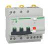 Intrerupator automat diferential RCBO 3P+N 4500 AC 30mA C 16A - SKU:  EZ9D32716