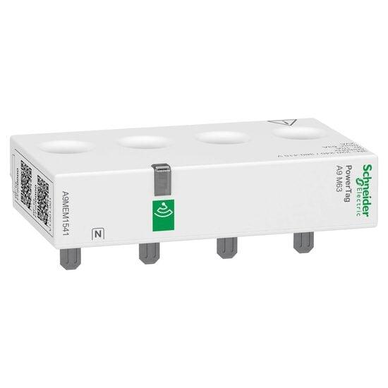 Senzor de energie wireless PowerTag 3P+N pozitie jos 63A - SKU:  A9MEM1541