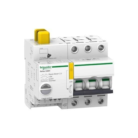 Intreruptor automat 3P 40A curba C, 10kA, 240V AC, 24V DC - SKU:  A9C65340