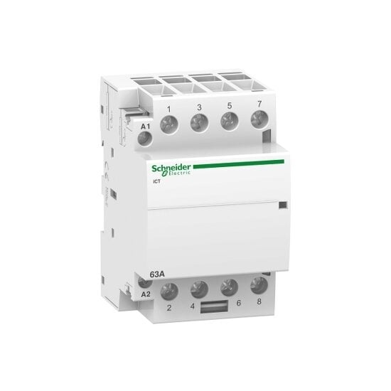 Contactor 4 poli 63A 4NO 24V AC 50Hz IP20 - SKU:  A9C20164