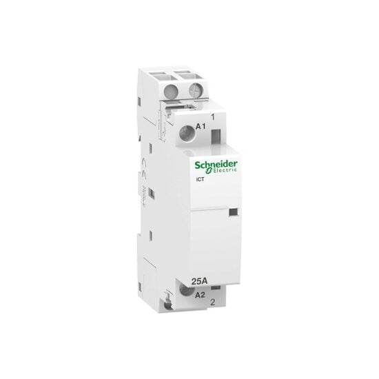 Contactor ICT 25A 1NO 220V 50Hz pentru tablou distributie - SKU:  A9C20531