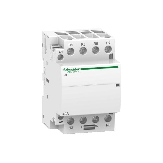 Contactor 4 poli 40A 230-240V AC, 4 contacte normal deschise - SKU:  A9C20847