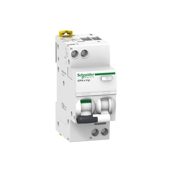 Intreruptor automat diferential cu protectie la supracurent, 1P+N, 6A, 30mA, AC, 4500A - SKU:  A9D51606
