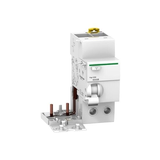 Bloc suplimentar protectie diferentiala Vigi iC60, 2P, 63A, 30mA, Tip AC, 130V - SKU:  A9V01263