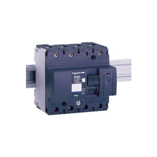 Intreruptor automat Acti9 NG125N, 4 Poli, 40 A, curba C - SKU:  18654