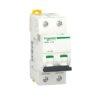Intreruptor miniatura termomagnetic Acti9 iK60N, 2P, 2A, curba C, 6000A - SKU: A9K24202