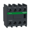 Bloc de contacte auxiliar 2NO+2NC montare superioara cleme surub - SKU: LADN22