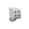 Clema dubla Al-Cu, 1 pol, 50mm²/35mm² cu pin, gri, conexiune sigura - SKU: IKA21316