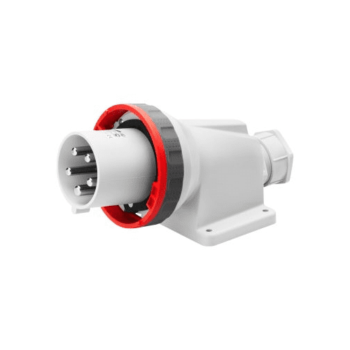 Priza industriala 63A 3P+N+E IP67 montaj suprafata unghi 90° - SKU:  GW61453