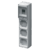 Bloc modular auxiliar 4NO+4NC, 6A, 250V AC, IP65 - SKU: 53EC69022