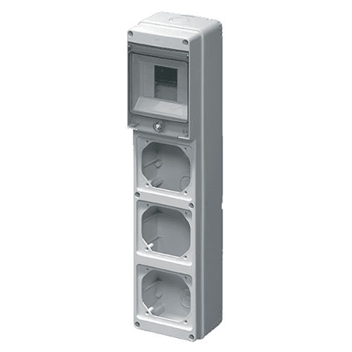 Bloc modular auxiliar 4NO+4NC, 6A, 250V AC, IP65 - SKU:  53EC69022