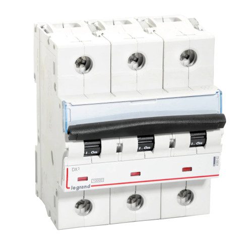 Intrerupator automat 3P 125A Curba C, Protectie 10kA - SKU:  408664