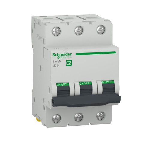 Intreruptor automat 3P 25A, curba C, 4500A - SKU:  EZ9F32325