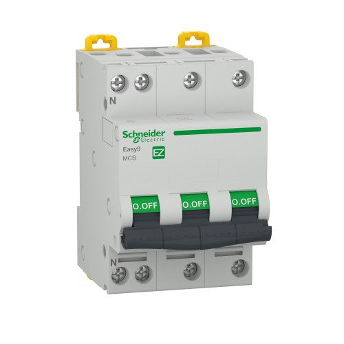 Intreruptor automat 3P+N 4500 C 25A - SKU:  EZ9P32725