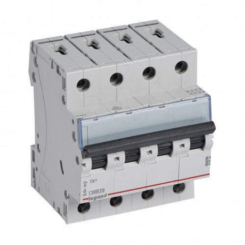Siguranta automata MCB TX³  6000 4P 6A curba C 400V - SKU:  403624