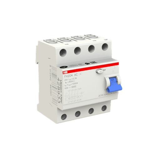 Contact auxiliar 1NO+1NC 6A 250V AC pentru intreruptoare diferentiale - SKU:  FH204AC-25/00.3