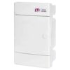 Tablou electric PVC 8 module incastrat ETI IP30 cu usa mata - SKU:  1100143