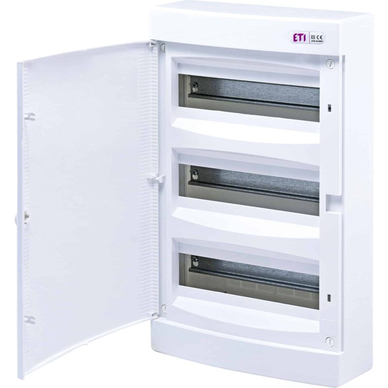 Tablou electric PVC exterior 36 module cu usa mata IP40 - SKU:  1101009