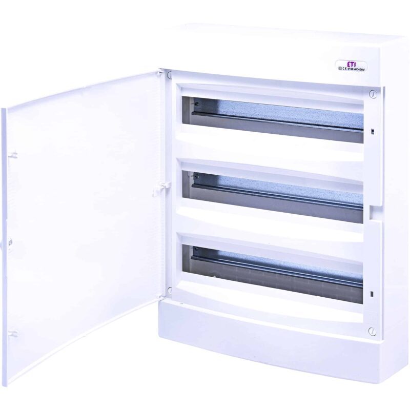 Tablou electric distributie PVC 54 module montaj aparent IP40 - SKU:  1101041