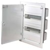 Tablou electric metalic incastrat 24 module 2X12 cu plastroane IP40 - SKU:  1101202