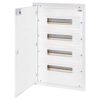 Tablou electric metalic modulare incastrat 4X18 cu plastroane IP40 - SKU:  1101214