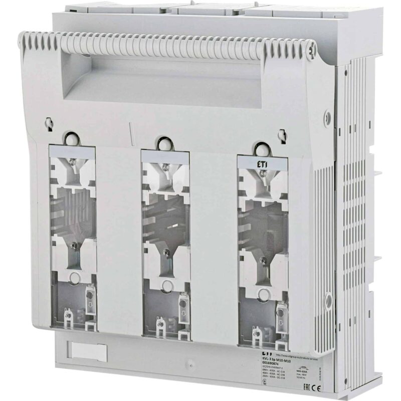 Separator MPR ETI orizontal 3P 630A 690VAC cu prindere pe placa - SKU:  1690874