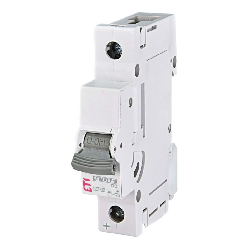 Disjunctor monopolar ETI 25A curba C 10kA DC - SKU:  1903032