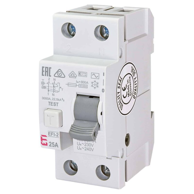 Siguranta automata diferentiala monofazica 16A 30mA tip AC 10kA - SKU:  2062121