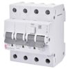 Disjunctor trifazic cu protectie diferentiala 6A 30mA curba B RCBO tip AC 6kA - SKU:  2174001