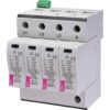 Descarcator supratensiune 4+0 debrosabil semnalizare 4P tip B+C 440VAC TN-S+IT - SKU:  2440328