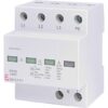 Descarcator supratensiune 3+1 compact 4P tip B+C 320VAC TN-S+TT - SKU:  2440384