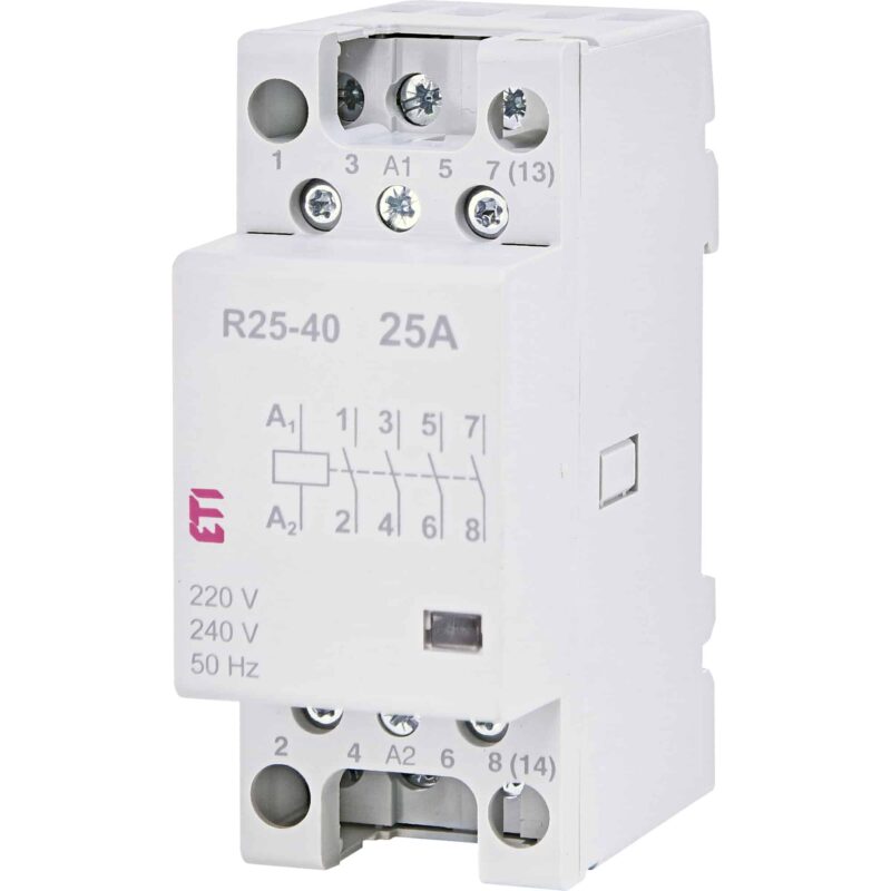 Contactor modular 24VAC, 25A, 3ND+1NI, R 25 - SKU:  2462321
